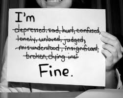 I'm fine sign